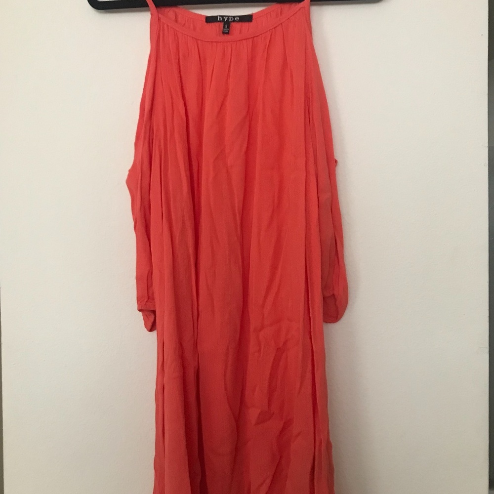 Women's Dress, Small Color Orange